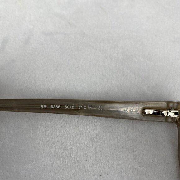 Ray Ban RB5255 5075 Brown Tortoise Full Rim Eyeglasses Frame 51-16 135 - Picture 8 of 12